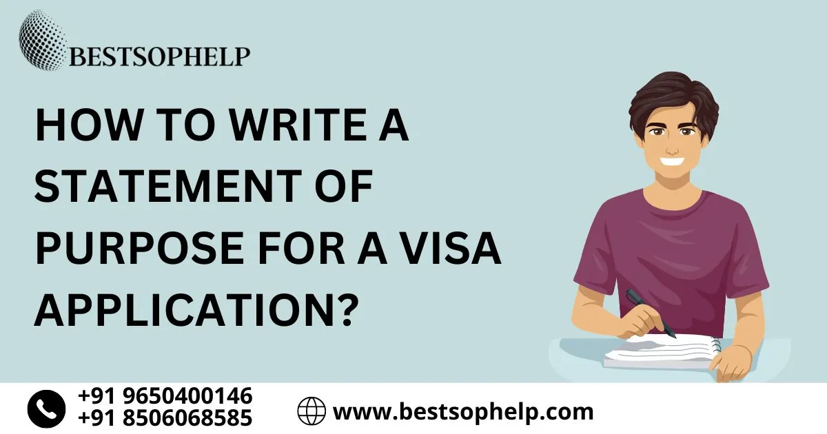 statement of purpose for a Visa